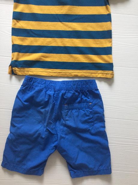 Next pasikovane tricko a kratasky, next,110