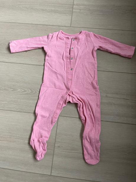 Overal pyžamko bodkovaný, f&f,80