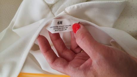 Slávnostné šaty h&m 122/128, h&m,128