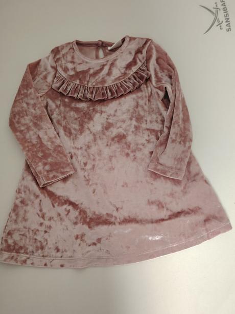 Šaty zamatové, f&f,80