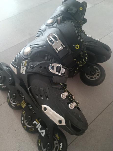 Korčule kolieskové chlapčenské 36, fila,36