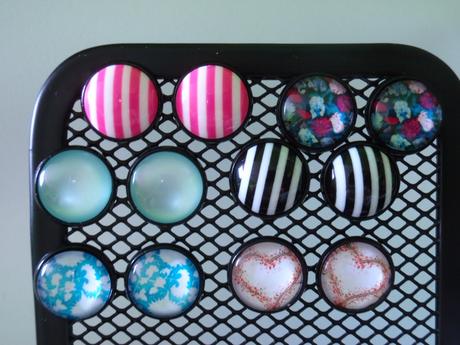 Náušnice zapichovačky rôzne,