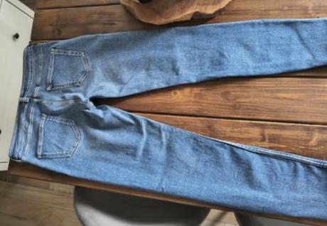 Zara elastické skinny riflíky 40-l, zara,l