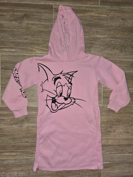 Mikinové šaty č.134, reserved,134