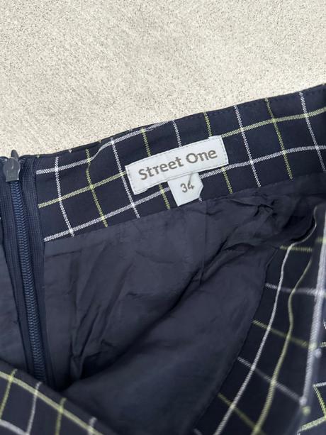 Kockovaná sukňa street one, street one,34