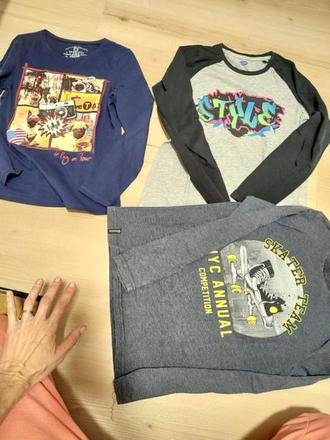 Tričká s dlhým rukávom, 140