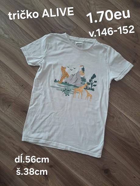 Tričko alive, alive,146