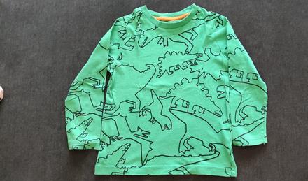 Dino tričko s dlhými rukávmi 110, f&f,110