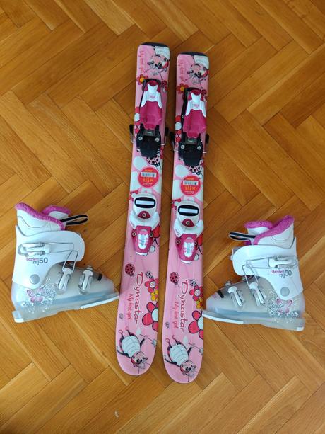 Dynastar lyze s viazaním a lyziarky, dynastar,80-89 cm