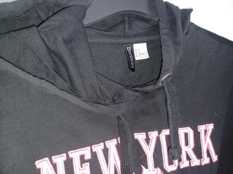 Crop top mikina, h&m,m