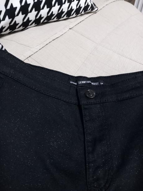 Trblietavé nohavice skinny, sinsay,xs