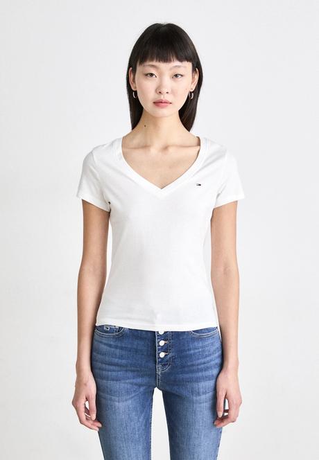 Nenosené tommy hilfiger original tričko s visačkou, tommy hilfiger,s