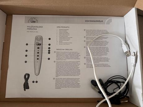 Hovoriace knihy irs s perom, 