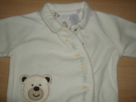 Flísový komplet - nohavice + svetrík + čiapka, 74