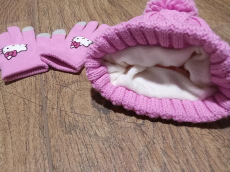 Set čiapka a rukavice hello kitty, hello kitty,104