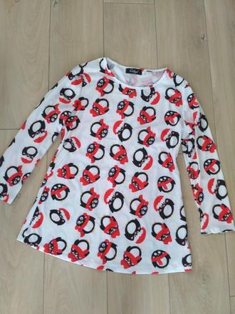 Tučniakové predĺžené tričko, tunika, m