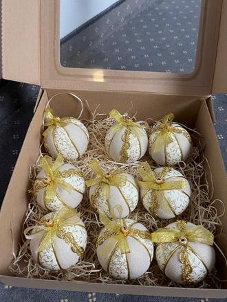 Hand made vianočné ozdoby, 