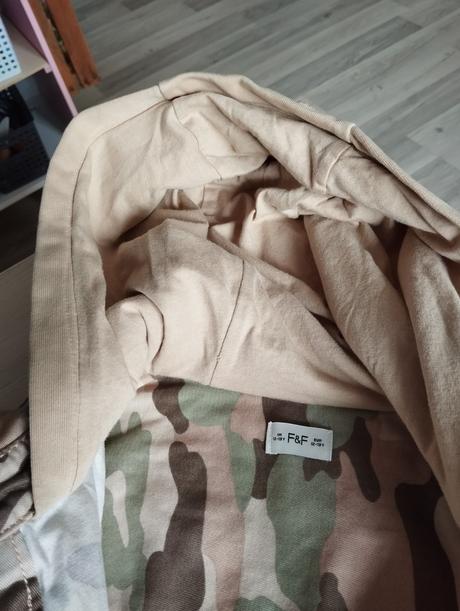 Tenká maskáčová bunda, f&f,158