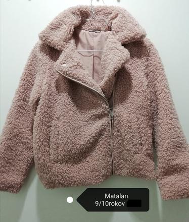 Kožušinová teddy bunda kabátik, matalan,140