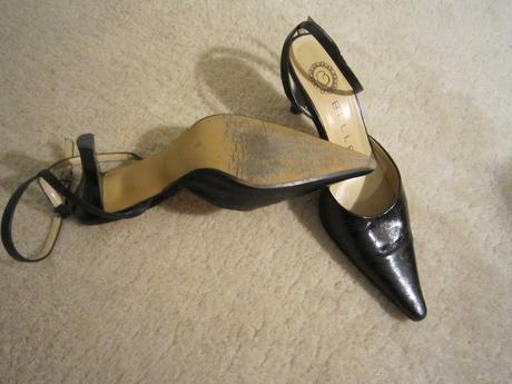 Čierne kožené sandálky - zn.belle - 36, 36