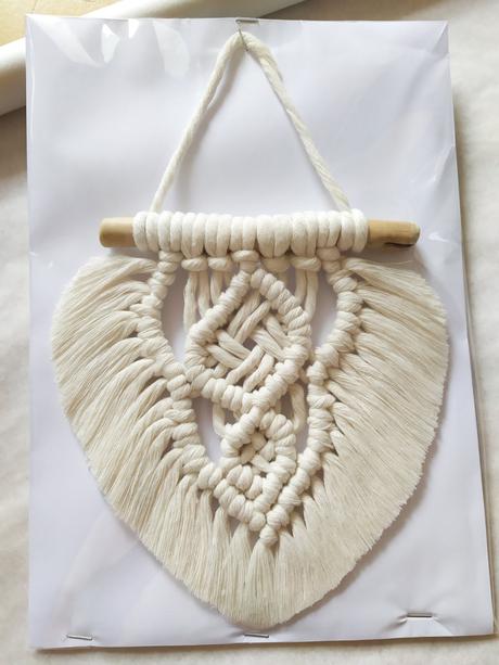 Macrame dekorácia, 