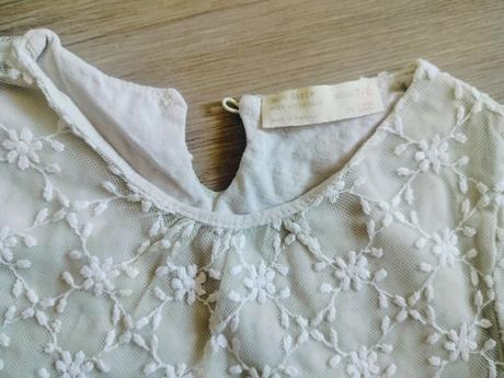 Čipkované šatočky, zara,128