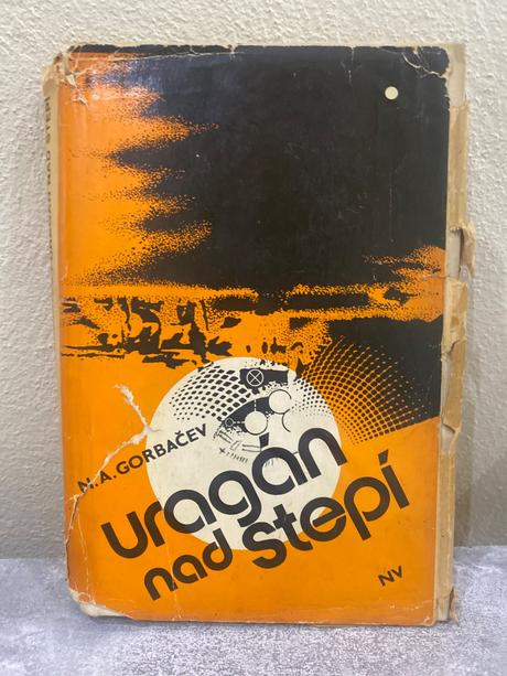 Kniha- uragán nad stepí - n. a. gorbačev, 
