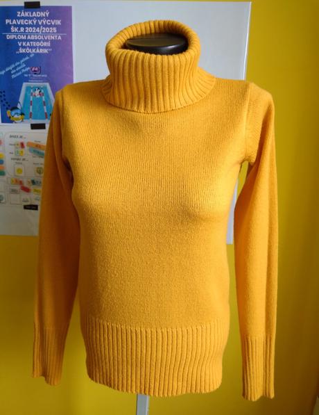 Žltý svetrík, xs