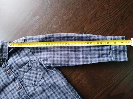 Károvaná košeľa, zara,98