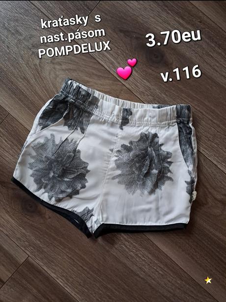 Kraťasky pomp de luxe, 116