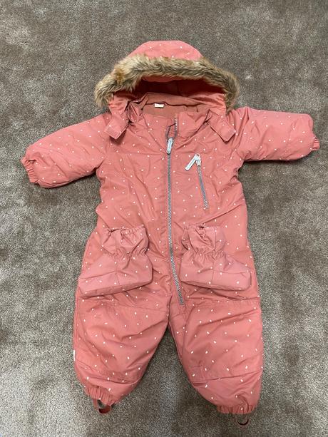 H&m zimny overal+cizmy, h&m,74