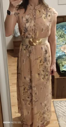 Dlhé letné šaty, h&m,m