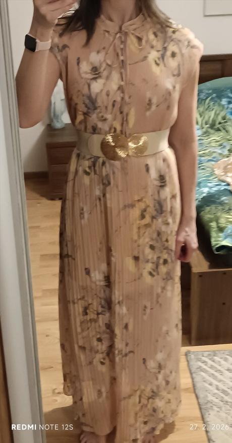 Dlhé letné šaty, h&m,m