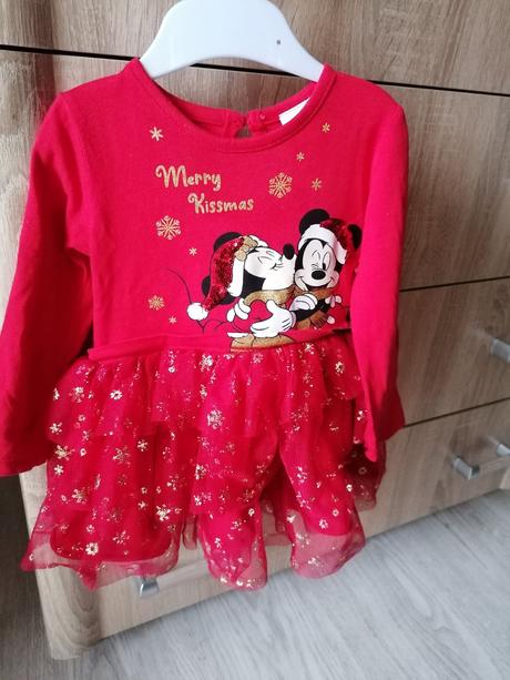 Vianočné šaty pre dievčatko., pepco,80