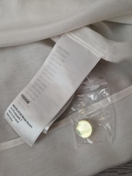 Krémová blúzka madeleine, m