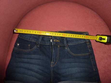 Dievčenské riflové šortky, c&a,140