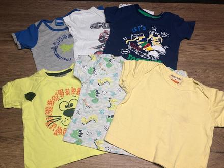 6x detské tričko, 74