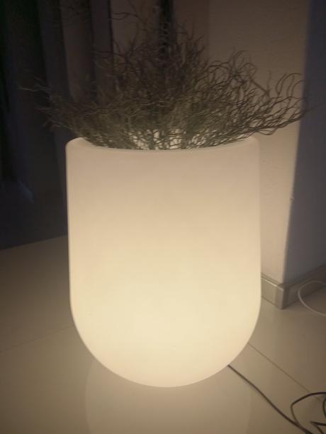 Svietiaci kvetináč, 