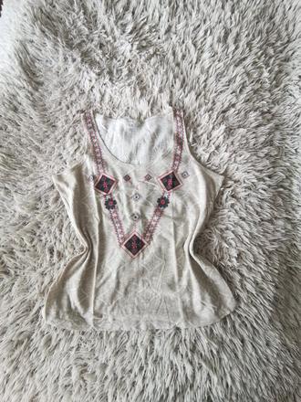 Tričko s folk motívom, m