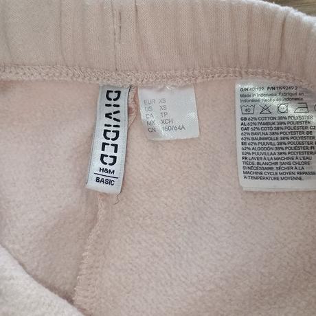 Široké tepláky  hm xs veľmi málo nosené, h&m,xs