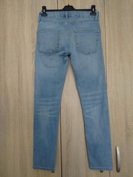 Svetlomodré skinny, s
