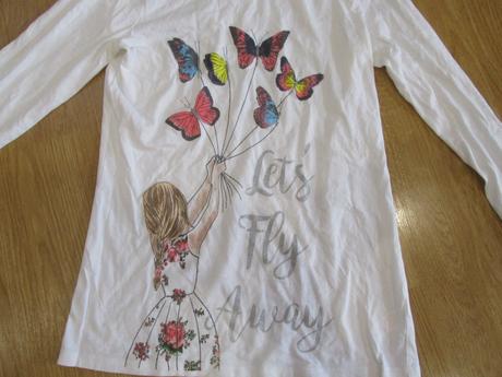 Biele tričko v. 164, f&f,164