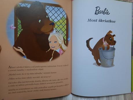 Barbie ružová a zelená kniha rozprávok, 