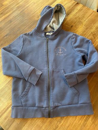 Mikina na zips s kapucňou, 152