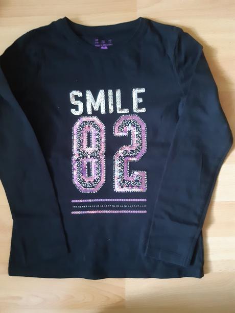 Tricko s flitrami, f&f,128