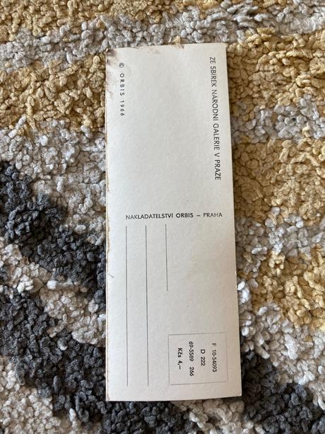 Pohľadnica orbis 1966 a diapozitív,