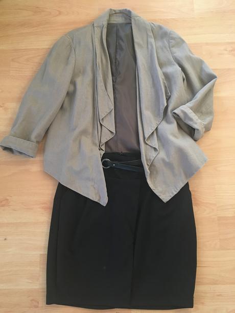 Sako značky f&f, sukňa takko, f&f,s