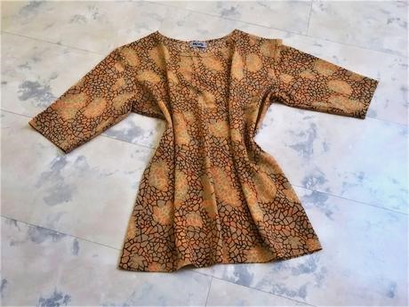 Žoržetové tenšie tričko m/l, m