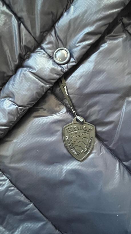 Blauer bunda kabát, l