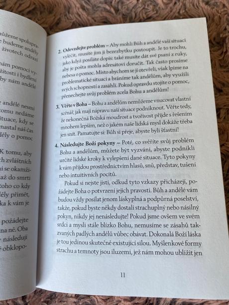 Mini knižka léčení s anděly doreen virtue,